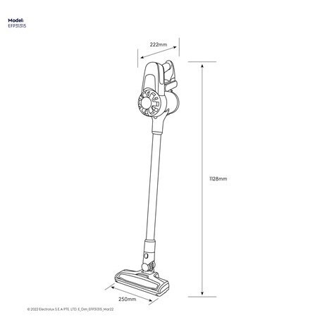 Electrolux Vacuum Cleaner Stick Tanpa Kabel UltimateHome 300 - EFP31315